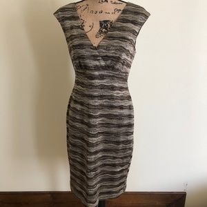 Flattering, sweater-knit dress